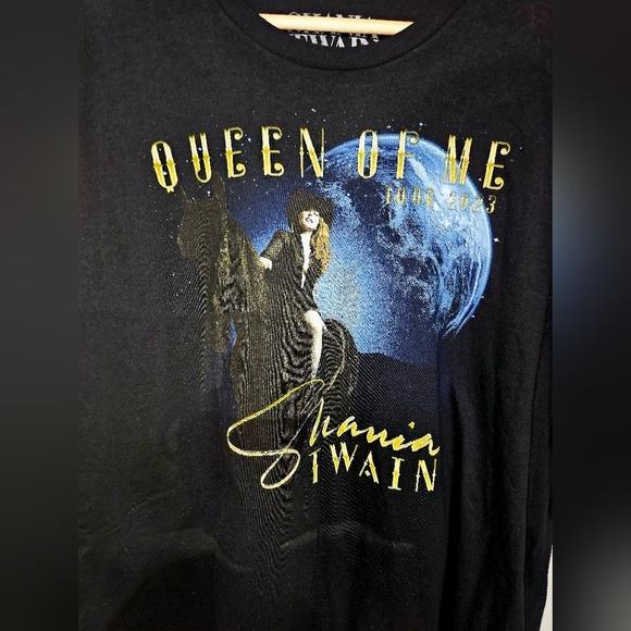Shania Twain Queen of Me Tour 2023  T Shirt XXL - Picture 2 of 5